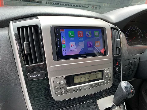 Toyota Alphard 2005 fitted with Pioneer SPH-DA77DAB wireless CarPlay Android Auto stereo
