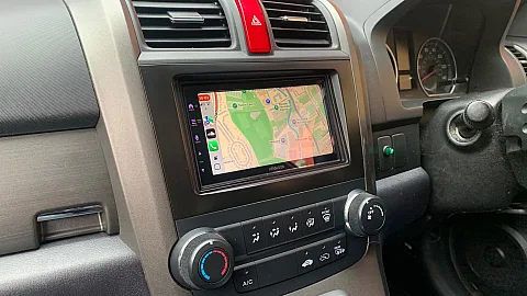 Honda CR-V 2009 model upgraded with Kenwood DMX7722DABS Wireless CarPlay Stereo