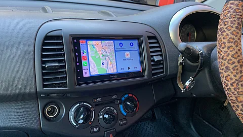 Nissan Micra 2009 upgraded with Pioneer SPH-DA77DAB CarPlay stereo