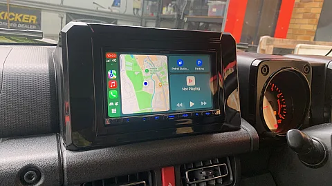 Suzuki Jimny 2018 upgraded with Kenwood DMX8021DABS CarPlay Stereo