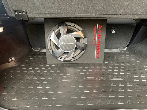 Pioneer TS-WX300A active subwoofer installed in Lexus NX Hybrid 2018