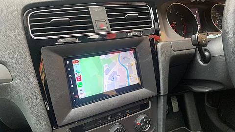 VW Golf 2014 upgraded with Pioneer SPH-DA77DAB CarPlay stereo Upgrade Kit