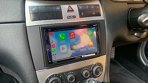 Mercedes CLK 2006 Fitted with Pioneer AVH-Z5200DAB Multimedia Stereo