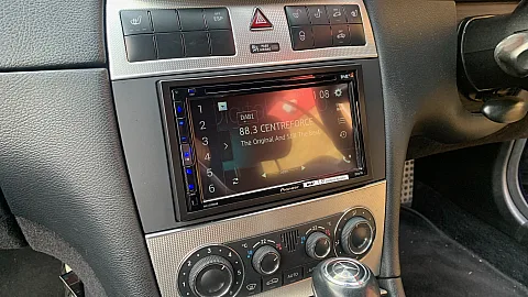 Mercedes CLK 2006 Fitted with Pioneer AVH-Z5200DAB Multimedia Stereo