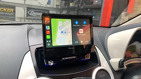 Ford KA 2016 Upgraded with a Pioneer AVH-Z7200DAB head unit