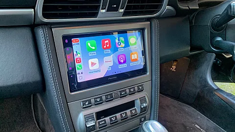 Porsche 911 (997) 2006 Upgraded with Pioneer SPH-DA77DAB CarPlay Stereo