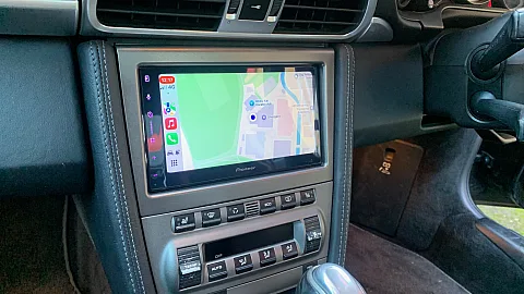 Porsche 911 (997) 2006 Upgraded with Pioneer SPH-DA77DAB CarPlay Stereo