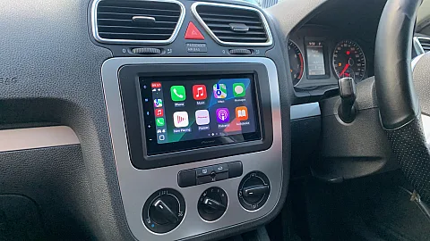VW Scirocco 2009 upgraded with Pioneer SPH-DA160DAB CarPlay Stereo