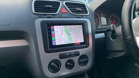 VW Scirocco 2009 upgraded with Pioneer SPH-DA160DAB CarPlay Stereo