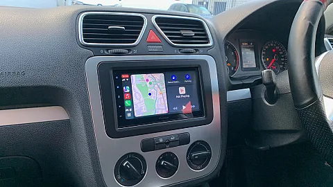 VW Scirocco 2009 upgraded with Pioneer SPH-DA160DAB CarPlay Stereo