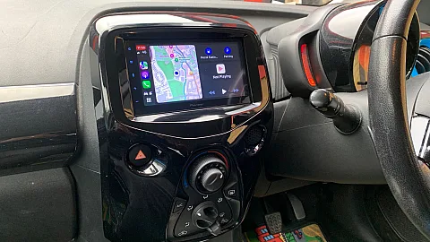 Toyota Aygo 2016 upgraded with Pioneer SPH-DA160DAB CarPlay Stereo