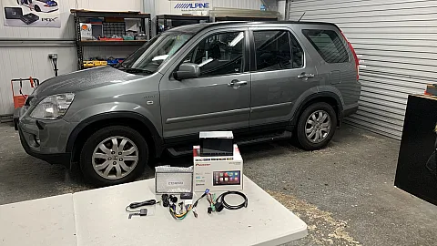 Honda CR-V 2009 upgraded with Pioneer SPH-DA160DAB CarPlay Stereo
