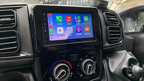 Fiat Ducato 2025 upgraded with Pioneer SPH-DA77DAB CarPlay Stereo