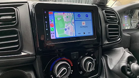 Fiat Ducato 2025 upgraded with Pioneer SPH-DA77DAB CarPlay Stereo