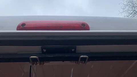 Fiat Ducato 2025 fitted with CVC-DUC-01 Rear Roof Camera