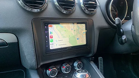 Audi TT 2012 Upgraded with Kenwood DMX6523DABS 6.8" CarPlay Stereo