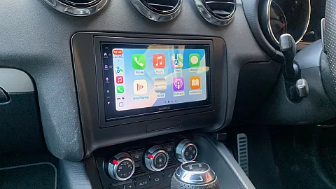 Audi TT 2012 Upgraded with Kenwood DMX6523DABS 6.8" CarPlay Stereo
