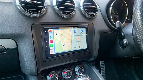 Audi TT 2012 Upgraded with Kenwood DMX6523DABS 6.8" CarPlay Stereo