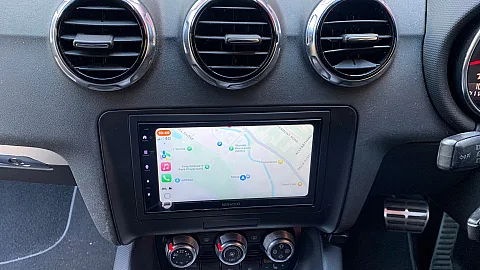 Audi TT 2012 Upgraded with Kenwood DMX6523DABS 6.8" CarPlay Stereo