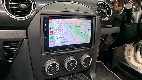Mazda MX-5 2013 fitted with Pioneer SPH-DA77DAB CarPlay Stereo