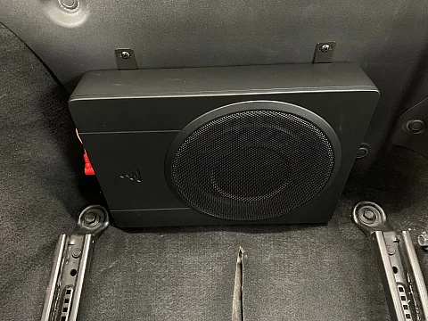 Mazda MX-5 2011 Upgraded with Focal ISUB ACTIVE Flat Active Subwoofer