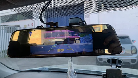 Pioneer VREC-150MD 2-Channel Dash Camera Installed in 2005 Honda CR-V