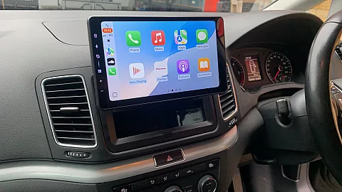 VW Sharan 2016 upgraded with Pioneer SPH-EVO98DAB 9" CarPlay / Android Auto Stereo