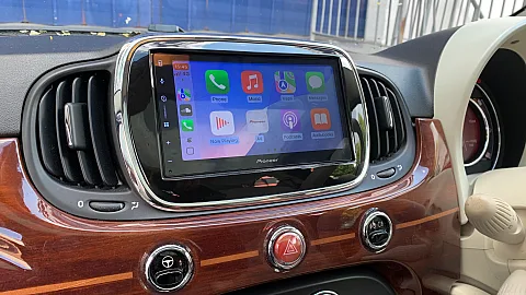 Fiat 500 2017 fitted with Pioneer SPH-DA77DAB 6.8" CarPlay Stereo
