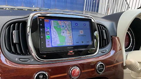 Fiat 500 2017 fitted with Pioneer SPH-DA77DAB 6.8" CarPlay Stereo