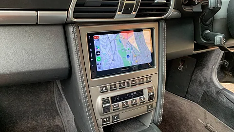 Porsche 997 2007 fitted with Pioneer SPH-DA77DAB 6.8" CarPlay / Android Auto stereo