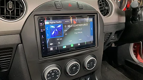 Mazda MX-5 2012 upgraded with Kenwood DMX5023DABS 6.8" Android Auto CarPlay Stereo