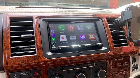 VW Transporter T6 2018 upgraded with Kenwood DMX8021DABS 7" CarPlay Stereo