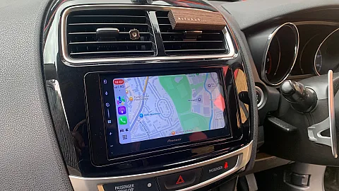 Mitsubishi ASX 2015 fitted with Pioneer SPH-DA77DAB 6.8" Apple CarPlay / Android Auto stereo
