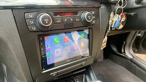 BMW 1 Series 2009 upgraded with Pioneer SPH-DA77DAB 6.8" CarPlay Android Auto Stereo