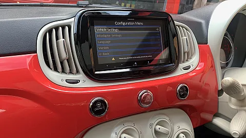 FIAT 500 2018 upgraded with  Kenwood DMX7525DABS 6.8" CarPlay / Android Auto Stereo
