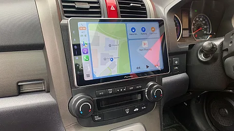 Honda CR-V 2010 Upgraded with Pioneer SPH-DA97DAB CarPlay stereo, Reverse Camera & Dash Cam