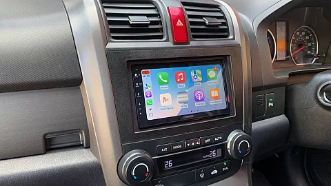 Honda CR-V 2007 fitted with Kenwood DMX5023DABS Apple CarPlay / Android Auto stereo