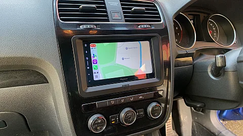 VW Scirocco 2015 upgraded with Pioneer SPH-DA77DAB 6.8" CarPlay stereo