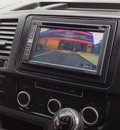 VW Transporter Pioneer AVIC-F960DAB Double Din Installation