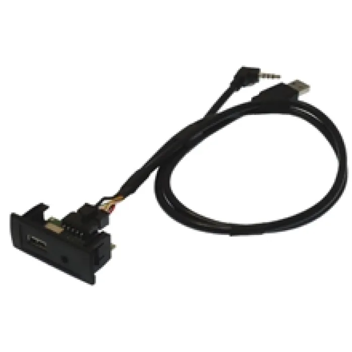 Mercedes Vito (2015-2021) Double Din Fascia Reverse Camera and USB Port Retention Interface Kit
