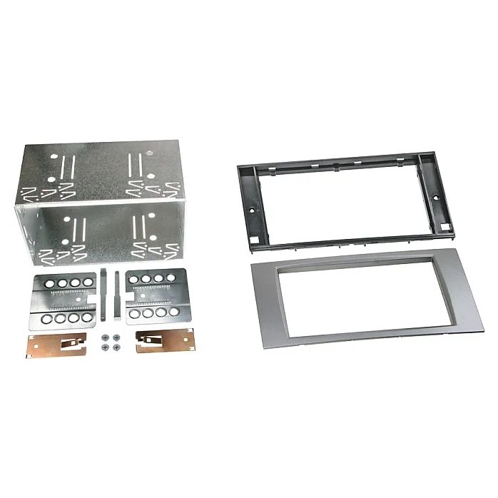ACV 381114-15-3 Double Din Silver Fascia Adaptor For Ford
