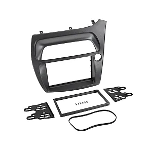 ACV 381130-20 - Honda Civic 2006 - 2011 Double Din Stereo Fascia Panel Adaptor - Grey