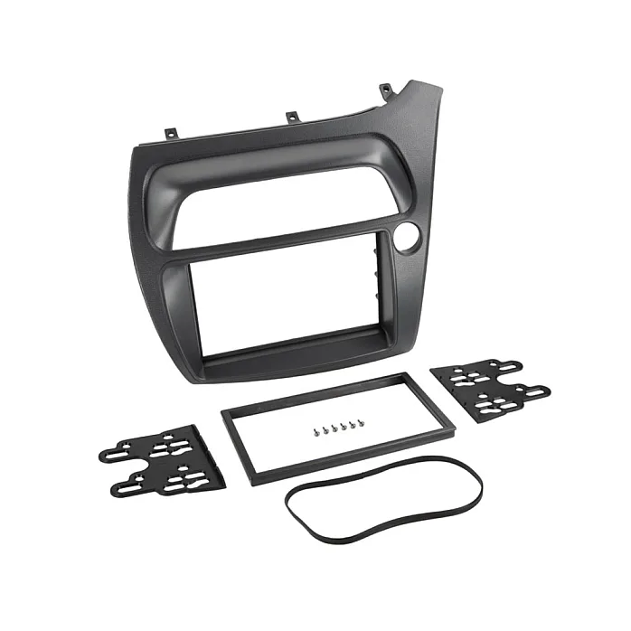 ACV 381130-20 - Honda Civic 2006 - 2011 Double Din Stereo Fascia Panel Adaptor - Grey