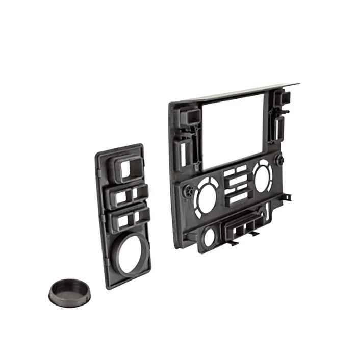 ACV 381260-05-2 Landrover Defender (2007 - 2016) Double Din Radio Fascia Panel - Matt Black