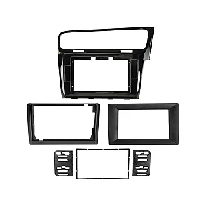 ACV 381320-39-1 VW Golf VII 2012-2020 Double Din Car Stereo Fascia Adaptor Kit 9″/7″ HU RHD”