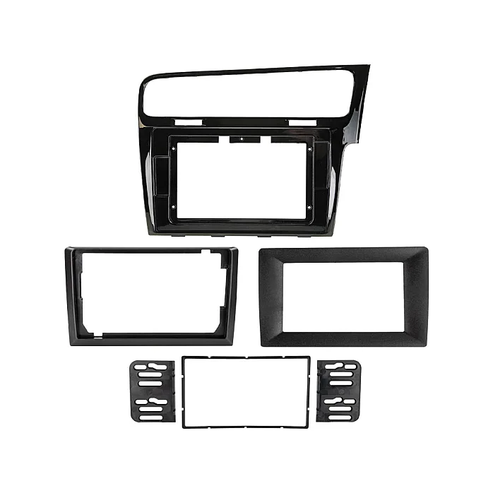 ACV 381320-39-1 VW Golf VII 2012-2020 Double Din Car Stereo Fascia Adaptor Kit 9″/7″ HU RHD”