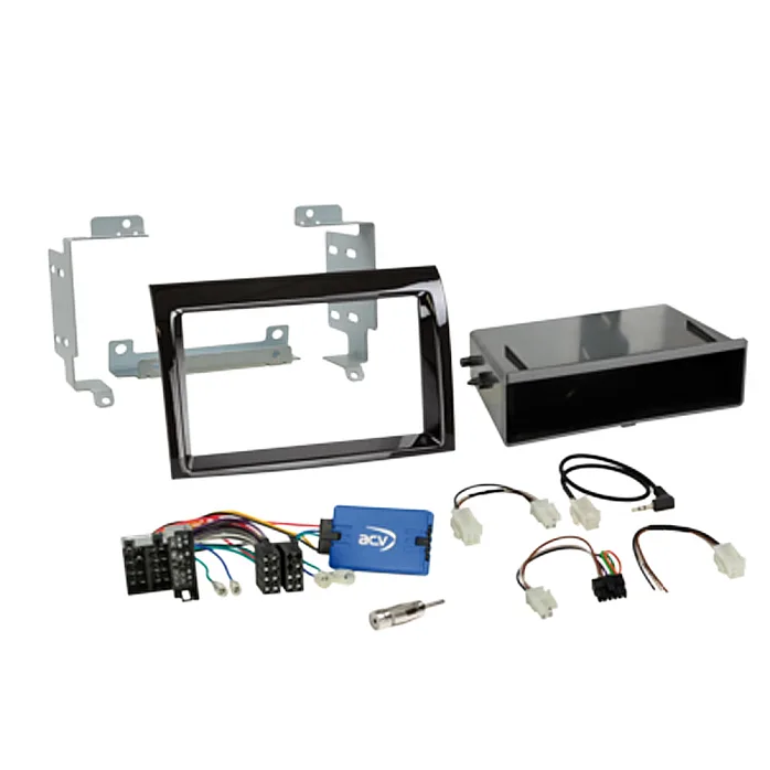 ACV 611094-29-2 Fiat Ducato 2014-2021 Compartment / LFB Double Din Fascia Fitting Kit