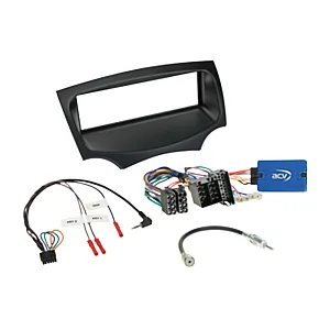 Single Din Car Stereo Fitting Kit Fascia, Steering Control Adaptor
