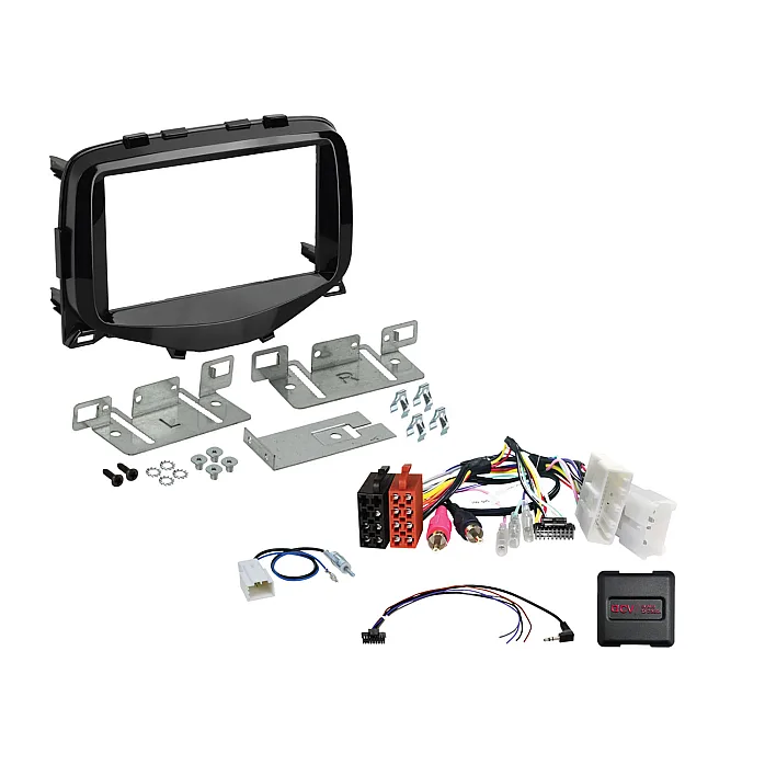 ACV 621040-15-1 Toyota Aygo 2014-2022 Double Din Car Stereo Fascia Fitting Kit