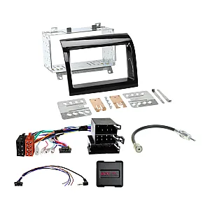  Fiat Ducato (2012 - 2014) Black Double Din Car Stereo Fascia Fitting Kit